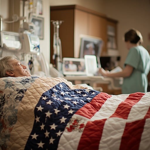 Veteran receiving care